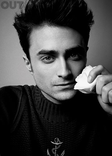 Photo Flash: Daniel Radcliffe Featured in OUT Magazine Image