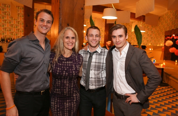 From left, cast members Maxwell Hamilton, Wendy vanden Heuvel, Brett Donaldson and Se Photo