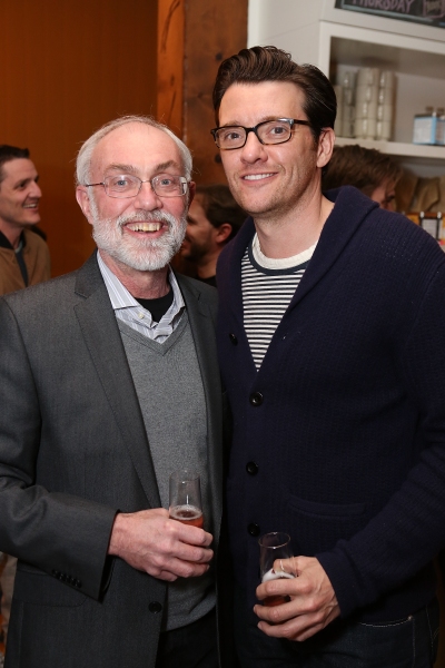 From left, David Van Asselt, Rattlestick Artistic Director and Jason Butler Harner po Photo