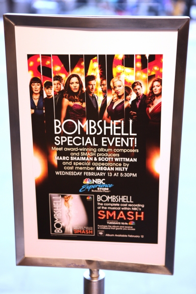 Photo Coverage: Megan Hilty, Marc Shaiman & Scott Wittman Sign 'Bombshell' Albums 