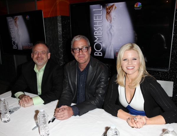 Photo Coverage: Megan Hilty, Marc Shaiman & Scott Wittman Sign 'Bombshell' Albums Image