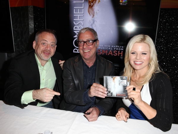 Photo Coverage: Megan Hilty, Marc Shaiman & Scott Wittman Sign 'Bombshell' Albums Image