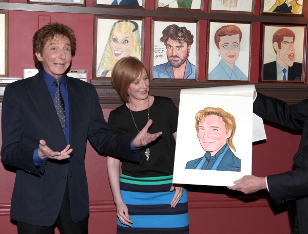 Photo Coverage: Barry Manilow Gets Sardi's Caricature! Image