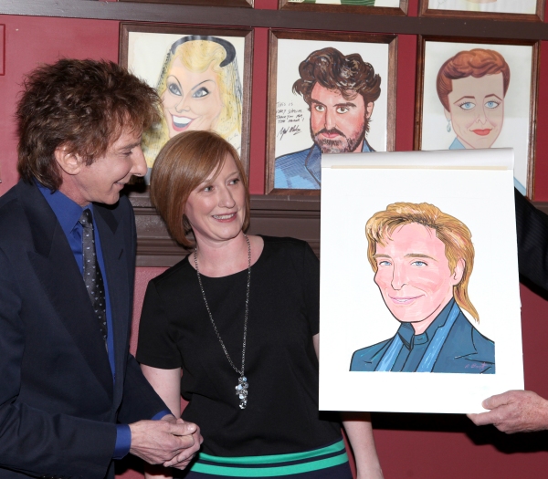 Photo Coverage: Barry Manilow Gets Sardi's Caricature! Image