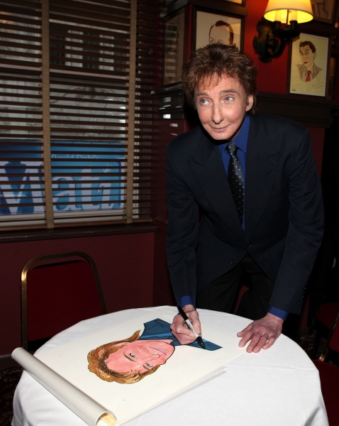 Photo Coverage: Barry Manilow Gets Sardi's Caricature! Image
