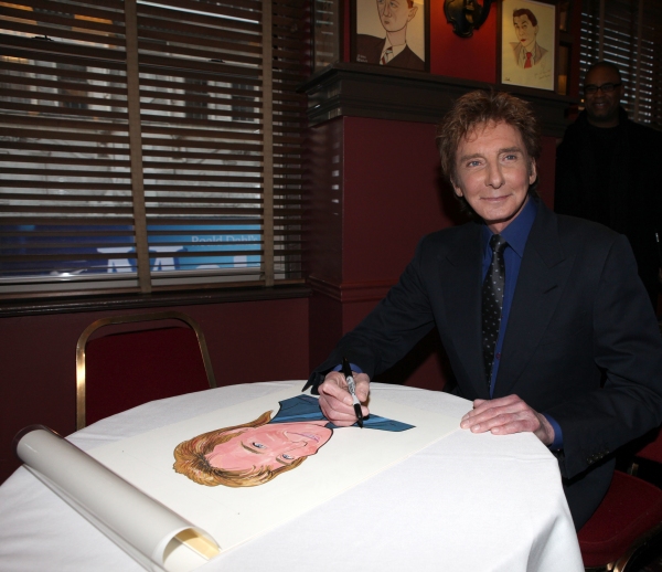 Photo Coverage: Barry Manilow Gets Sardi's Caricature! Image