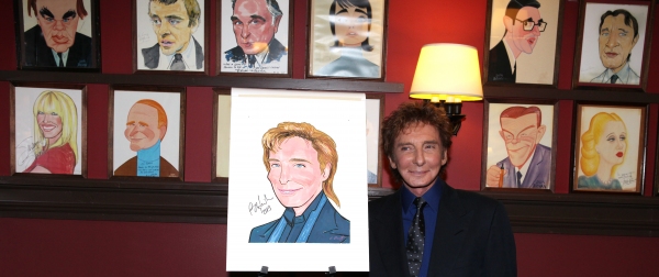 Photo Coverage: Barry Manilow Gets Sardi's Caricature! Image