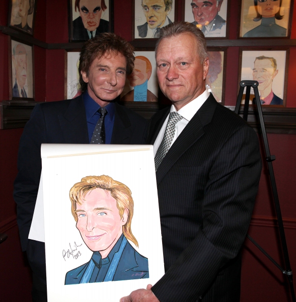Photo Coverage: Barry Manilow Gets Sardi's Caricature! Image