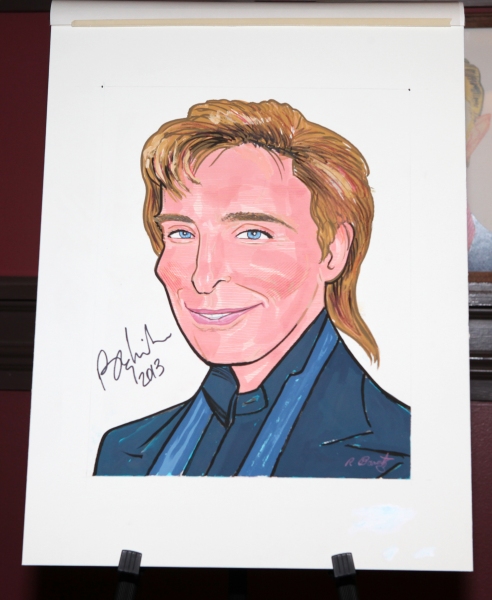 Photo Coverage: Barry Manilow Gets Sardi's Caricature! Image