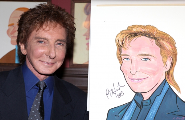 Photo Coverage: Barry Manilow Gets Sardi's Caricature! Image