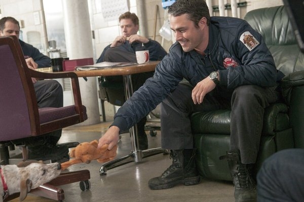 Pouch, Taylor Kinney as Kelly Severide Photo