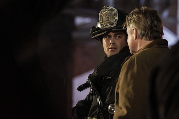 CHICAGO FIRE -- "Better To Lie" Episode 117 -- Pictured: (l-r) Taylor Kinney as Kelly Photo