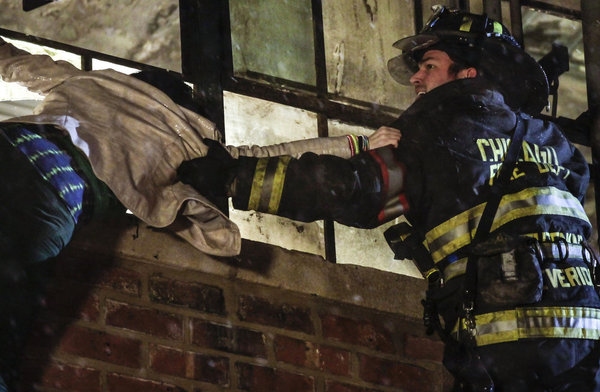 CHICAGO FIRE -- "Better To Lie" Episode 117 -- Pictured: Taylor Kinney as Kelly Sever Photo