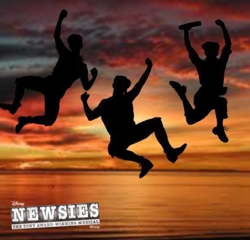 Photo Flash: Saturday Intermission Pics, Feb 16, Part 2 - NEWSIES Take Over, CINDERELLA's Manly Tattoos and More!  Image