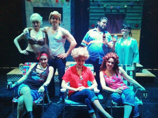 Photo Flash: Saturday Intermission Pics, Feb 16, Part 2 - NEWSIES Take Over, CINDERELLA's Manly Tattoos and More!  Image