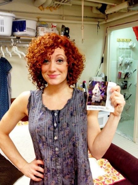 Photo Flash: Saturday Intermission Pics, Feb 16, Part 2 - NEWSIES Take Over, CINDERELLA's Manly Tattoos and More!  Image