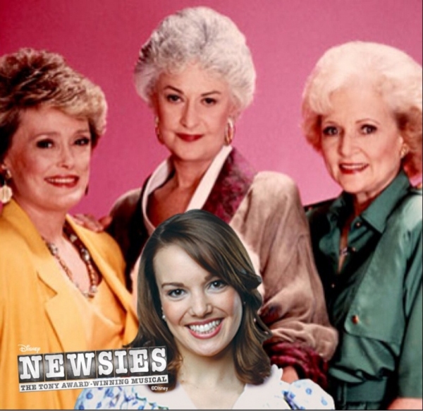 Photo Flash: Saturday Intermission Pics, Feb 16, Part 2 - NEWSIES Take Over, CINDERELLA's Manly Tattoos and More!  Image