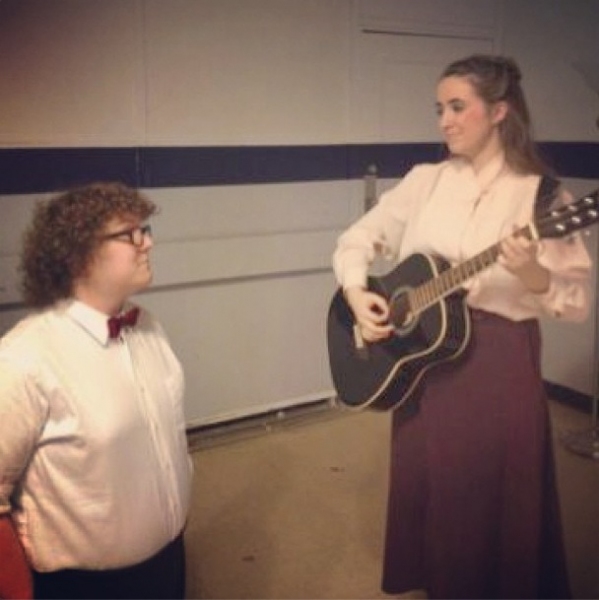 Photo Flash: Saturday Intermission Pics, Feb 16, Part 2 - NEWSIES Take Over, CINDERELLA's Manly Tattoos and More!  Image