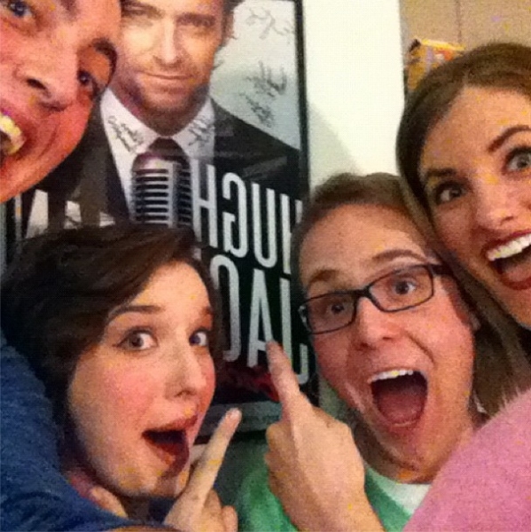 Photo Flash: Saturday Intermission Pics, Feb 16, Part 2 - NEWSIES Take Over, CINDERELLA's Manly Tattoos and More!  Image