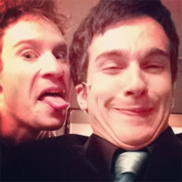 Photo Flash: Saturday Intermission Pics, Feb 16, Part 2 - NEWSIES Take Over, CINDERELLA's Manly Tattoos and More!  Image