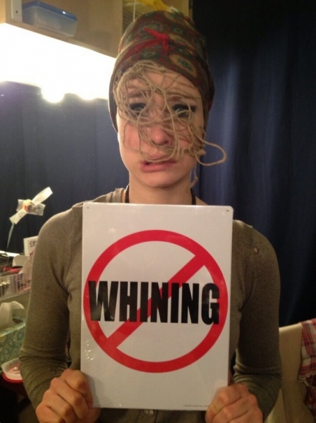 Photo Flash: Saturday Intermission Pics, Feb 16, Part 2 - NEWSIES Take Over, CINDERELLA's Manly Tattoos and More!  Image