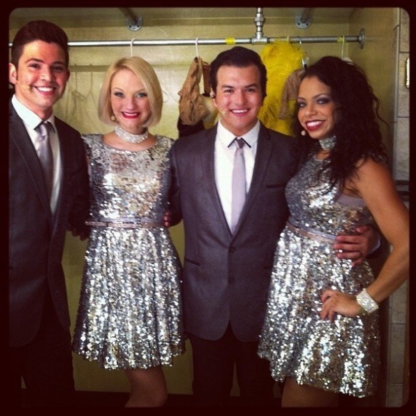 Photo Flash: Saturday Intermission Pics, Feb 16, Part 2 - NEWSIES Take Over, CINDERELLA's Manly Tattoos and More!  Image