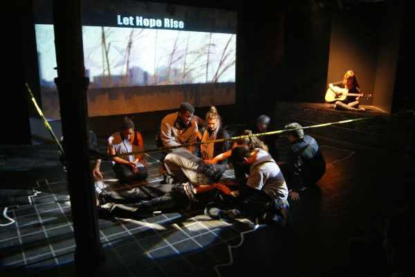 Photo Flash: Collaboraction Presents CRIME SCENE Image