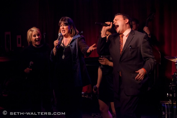 Lorna Luft, Ann Hampton Callaway and William Photo