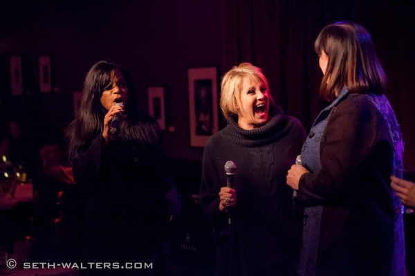 Muffy Hendrix, Lorna Luft and Ann Hampton Callaway Photo