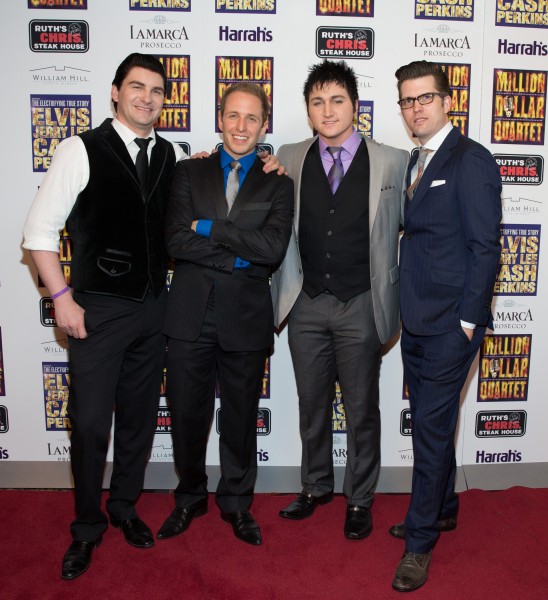Photo Flash: MILLION DOLLAR QUARTET Celebrates Grand Opening at Harrah's Las Vegas Image