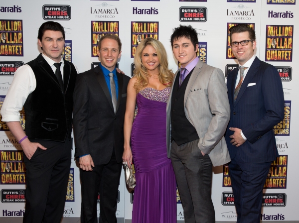 Photo Flash: MILLION DOLLAR QUARTET Celebrates Grand Opening at Harrah's Las Vegas Image