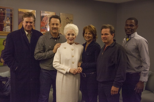 TOM HANKS, HOLLAND TAYLOR, BENJAMIN ENDSLEY KLEIN (ANN director), BOB BOYETT (ANN pro Photo