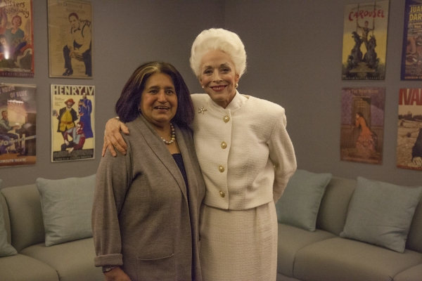 SANDRA CASTELLANOS (Ann Richards' real Executive Assistant in her NewYork office and  Photo