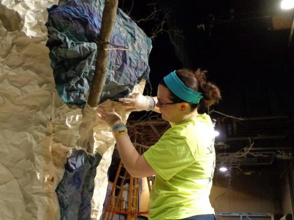 Photo Flash: Building AS YOU LIKE IT at Illinois Wesleyan School of Theatre Arts Image