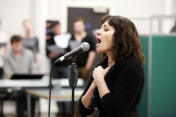 Photo Flash: Sneak Peek at Frances Ruffelle and More in Rehearsals for PIAF Image