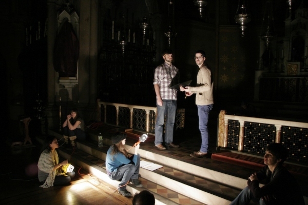 Photo Flash: Jessica Grove and More in Rehearsals for Choral Chameleon and NY Theatre Barn's TAMAR OF THE RIVER Image