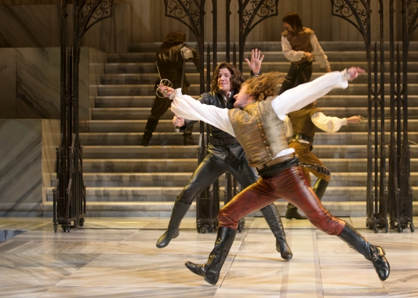 Photo Flash: First Look at Christopher Allen, Laura Rook and More in CST's SHORT SHAKESPEARE! ROMEO AND JULIET Image
