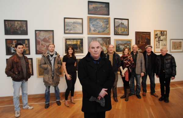 Photo Flash: THE PITMEN PAINTERS UK Tour Visits 'Pitmen Paintings' Image