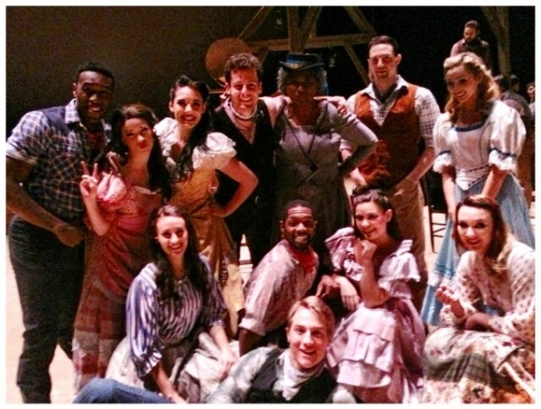 Photo Flash: Saturday Intermission Pics, Feb 23, Part 2 - LES MIS Tour Preps for the Oscars, HANDS ON A HARDBODY and More! Image