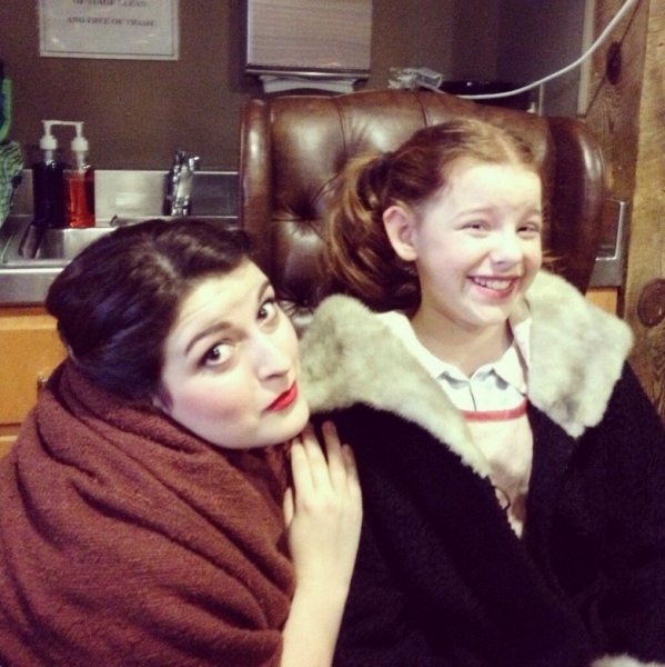 Photo Flash: Saturday Intermission Pics, Feb 23, Part 2 - LES MIS Tour Preps for the Oscars, HANDS ON A HARDBODY and More! Image