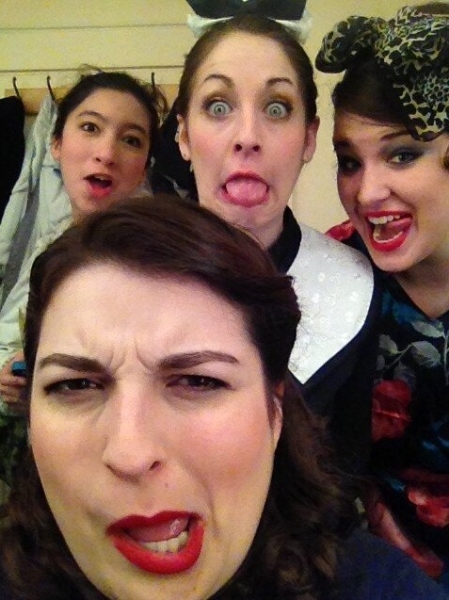 Photo Flash: Saturday Intermission Pics, Feb 23, Part 2 - LES MIS Tour Preps for the Oscars, HANDS ON A HARDBODY and More! Image
