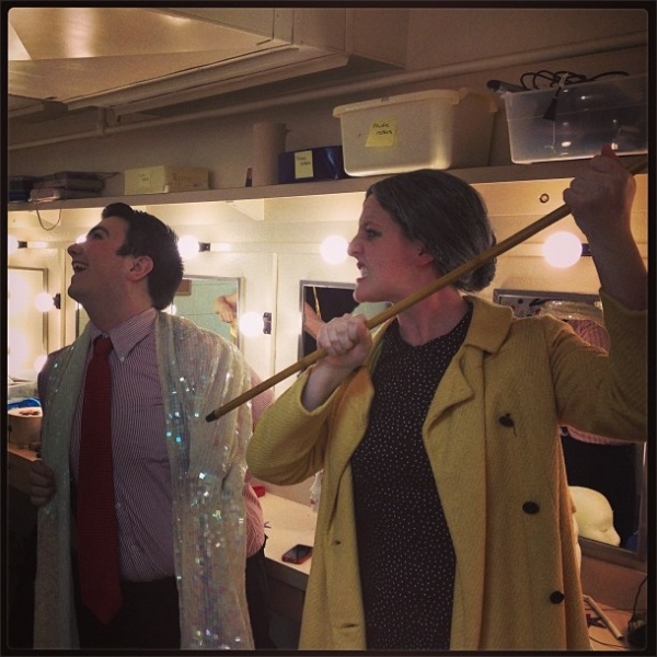 Photo Flash: Saturday Intermission Pics, Feb 23, Part 2 - LES MIS Tour Preps for the Oscars, HANDS ON A HARDBODY and More! Image