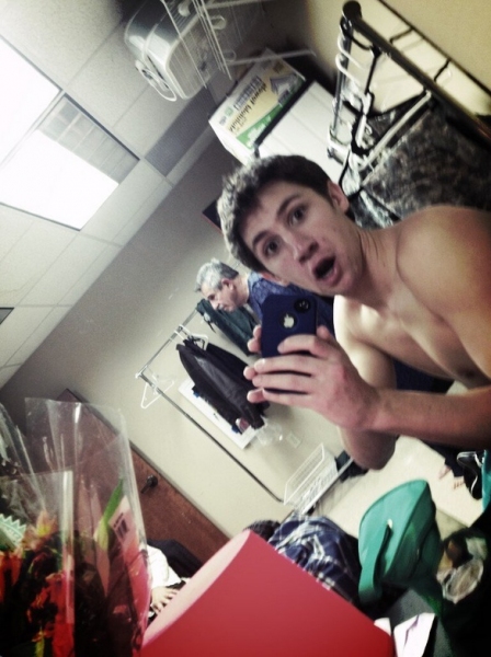 Photo Flash: Saturday Intermission Pics, Feb 23, Part 2 - LES MIS Tour Preps for the Oscars, HANDS ON A HARDBODY and More! Image