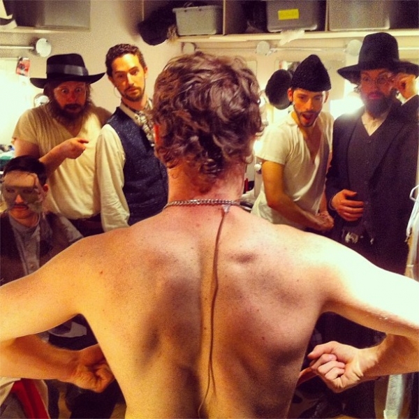 Photo Flash: Saturday Intermission Pics, Feb 23, Part 2 - LES MIS Tour Preps for the Oscars, HANDS ON A HARDBODY and More! Image