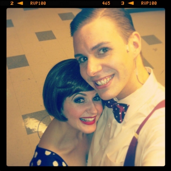 Photo Flash: Saturday Intermission Pics, Feb 23, Part 2 - LES MIS Tour Preps for the Oscars, HANDS ON A HARDBODY and More! Image