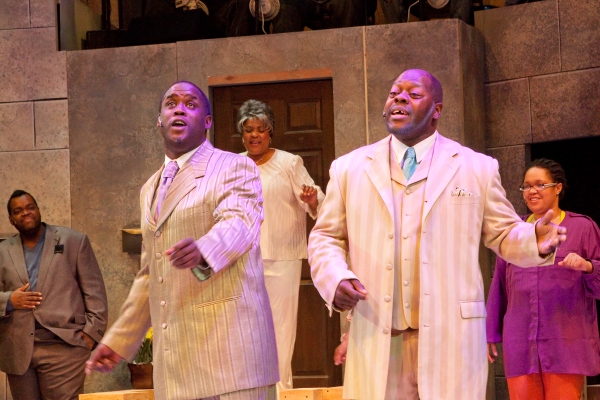 Christopher B. Straw (Cleveland), Dwight Neal (Clarence), Cynthia F. Carter (Clarice) Photo