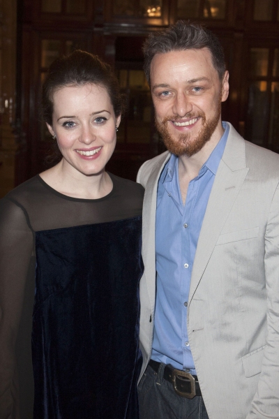 Claire Foy and James McAvoy Photo