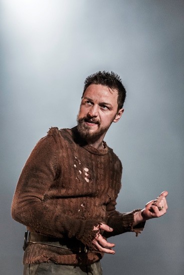 Photo Flash: First Look at James McAvoy and More in West End's MACBETH Image