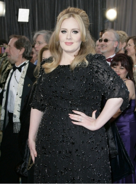 Adele (Wearing Jenny Packham) Photo