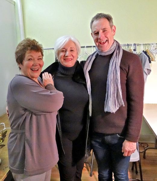 Photo Flash: Olympia Dukakis Visits WOMEN OF WILL Off-Broadway Image